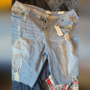Bermuda jean shorts BNWOT